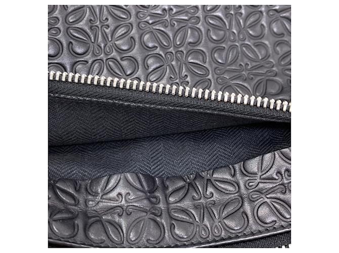 Borsa a Spalla Loewe Anagram Repeat Nero - vista 11