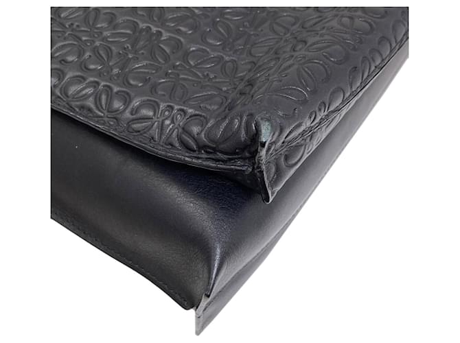 Borsa a Spalla Loewe Anagram Repeat Nero - vista 25