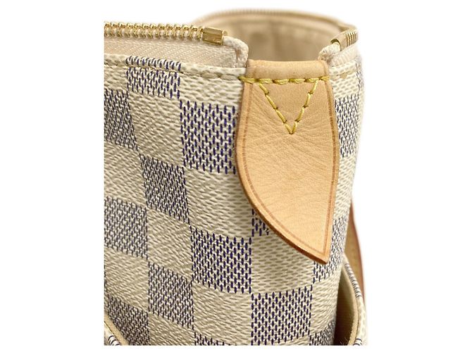 Borsa Tote Totally PM Louis Vuitton Blu Damier ebene - vista 11