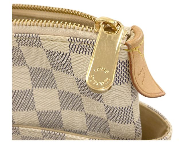 Borsa Tote Totally PM Louis Vuitton Blu Damier ebene - vista 15
