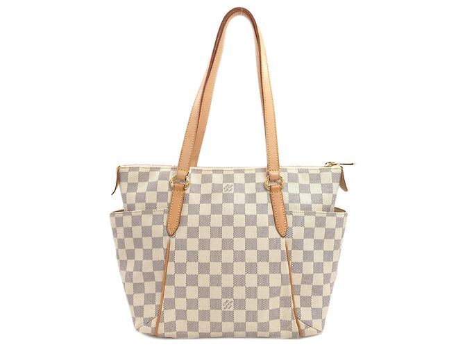 Borsa Tote Totally PM Louis Vuitton Blu Damier ebene - vista 2
