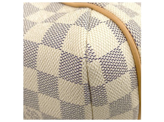 Borsa Tote Totally PM Louis Vuitton Blu Damier ebene - vista 24