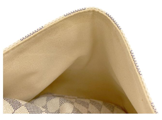 Borsa Tote Totally PM Louis Vuitton Blu Damier ebene - vista 9