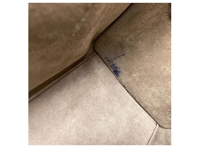 Céline Borsa a mano in pelle micro Luggage di Celine Marrone - vista 10