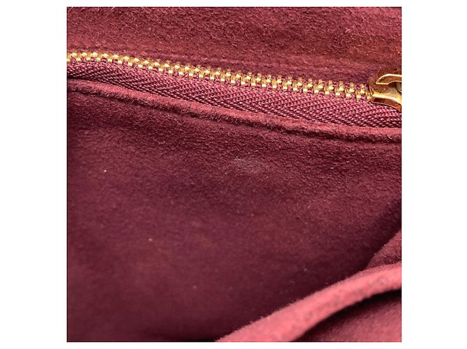 Borsa a Spalla Sampla Seed di Louis Vuitton Bordò Monogramma - vista 10