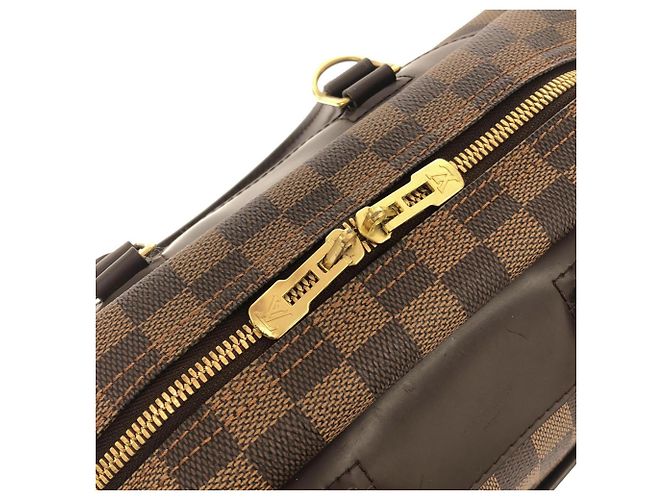 Borsa Vanity Bowling Damier Louis Vuitton Marrone - vista 4