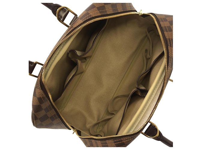 Borsa Vanity Bowling Damier Louis Vuitton Marrone - vista 8