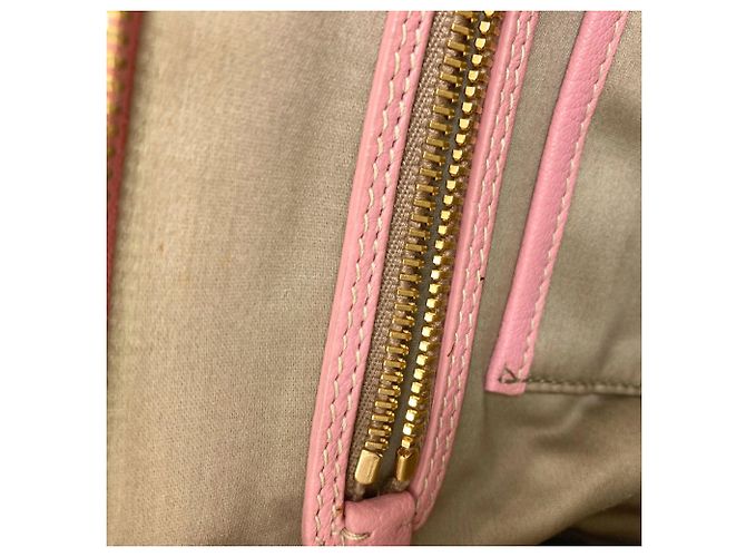 Borsa in pelle Miu Miu Madras 2 in 1 Rosa - vista 10