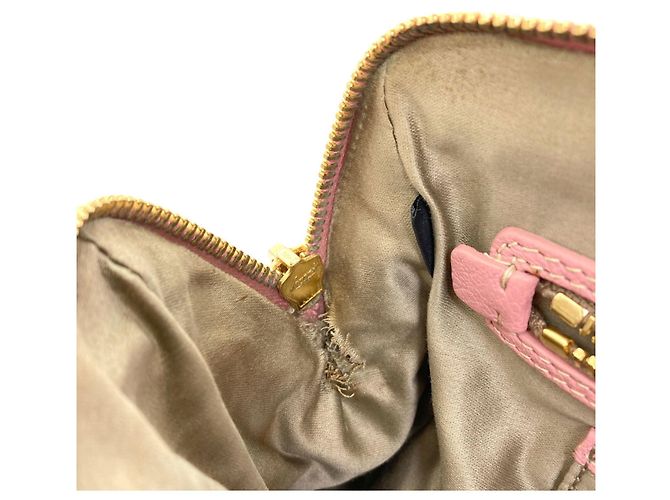 Borsa in pelle Miu Miu Madras 2 in 1 Rosa - vista 11