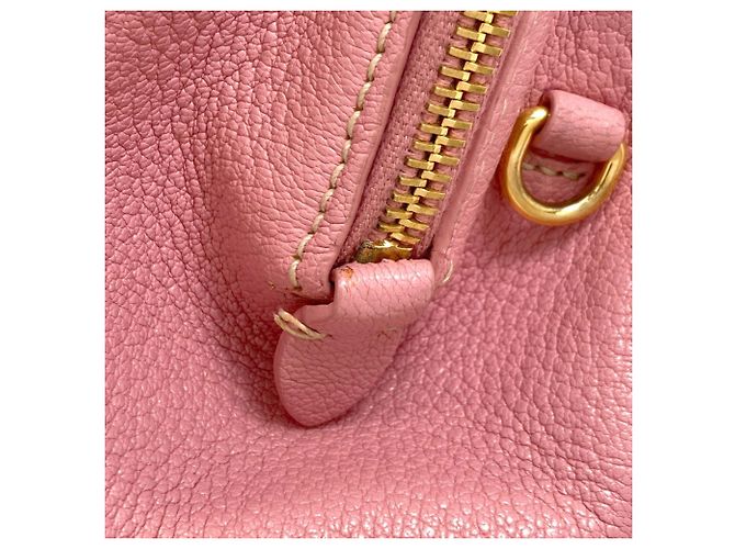 Borsa in pelle Miu Miu Madras 2 in 1 Rosa - vista 13