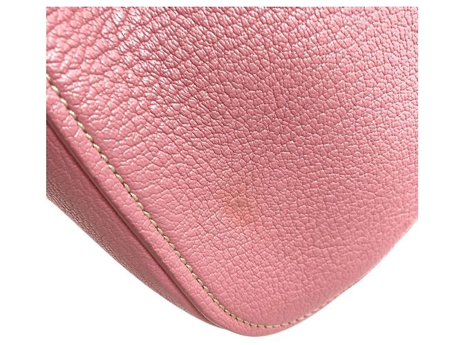 Borsa in pelle Miu Miu Madras 2 in 1 Rosa - vista 14
