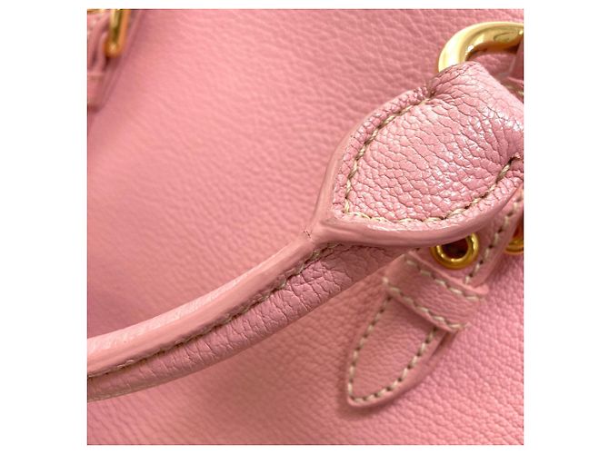 Borsa in pelle Miu Miu Madras 2 in 1 Rosa - vista 18