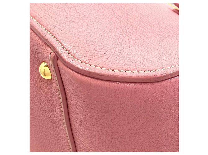 Borsa in pelle Miu Miu Madras 2 in 1 Rosa - vista 22