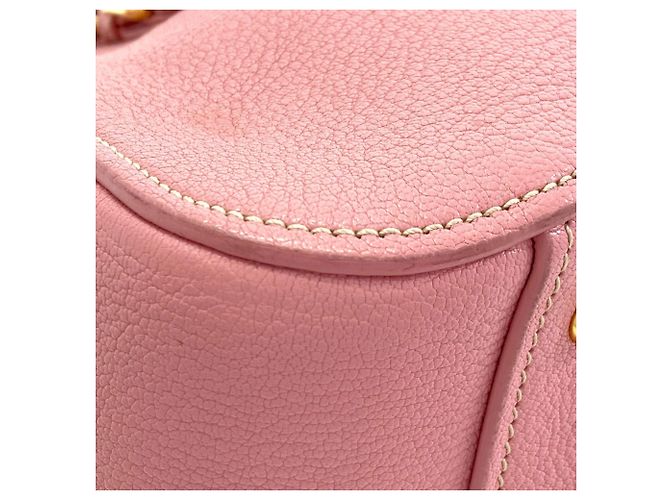 Borsa in pelle Miu Miu Madras 2 in 1 Rosa - vista 23