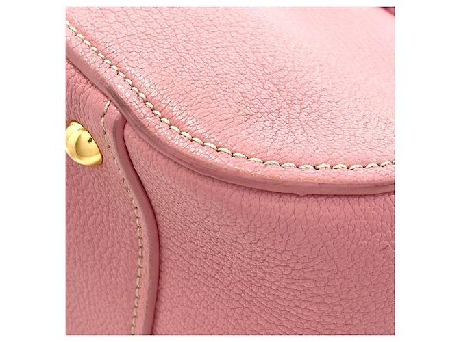 Borsa in pelle Miu Miu Madras 2 in 1 Rosa - vista 24