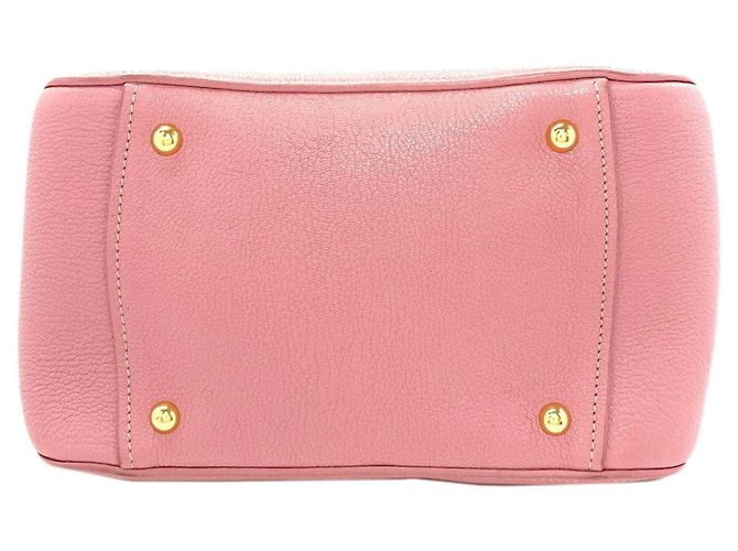 Borsa in pelle Miu Miu Madras 2 in 1 Rosa - vista 4