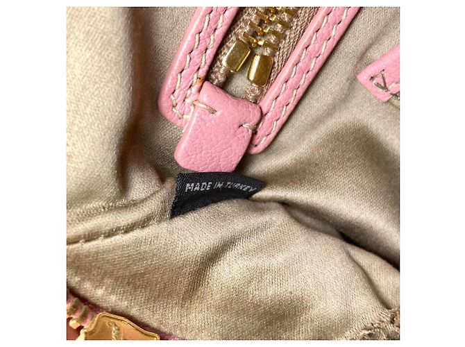 Borsa in pelle Miu Miu Madras 2 in 1 Rosa - vista 8