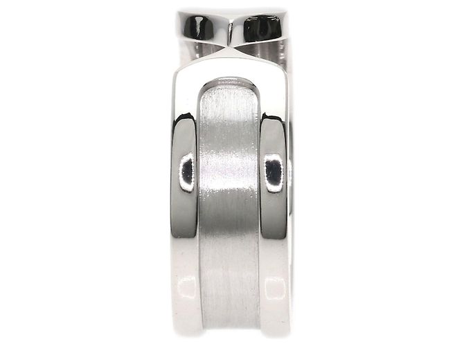 Cartier C2 18K Weißgold Bandring - Ansicht 3