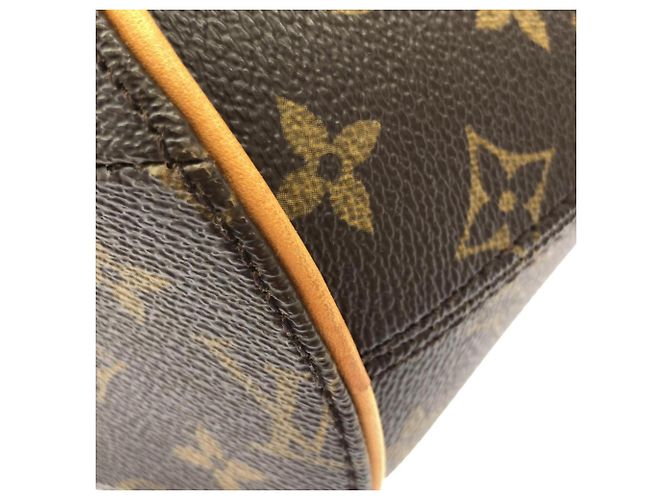 Borsa Louis Vuitton Monogram Ellipse MM Marrone - vista 2