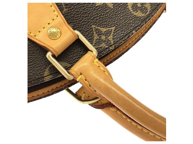 Borsa Louis Vuitton Monogram Ellipse MM Marrone - vista 5