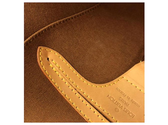 Borsa Louis Vuitton Monogram Ellipse MM Marrone - vista 7