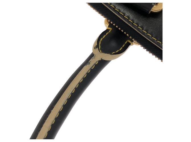 Borsa Louis Vuitton Suhali Lockit GM Nero - vista 8
