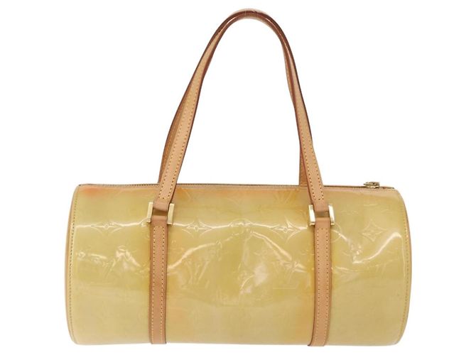 Louis Vuitton Bedford Handtasche Monogram Vernis PM Beige - Ansicht 2