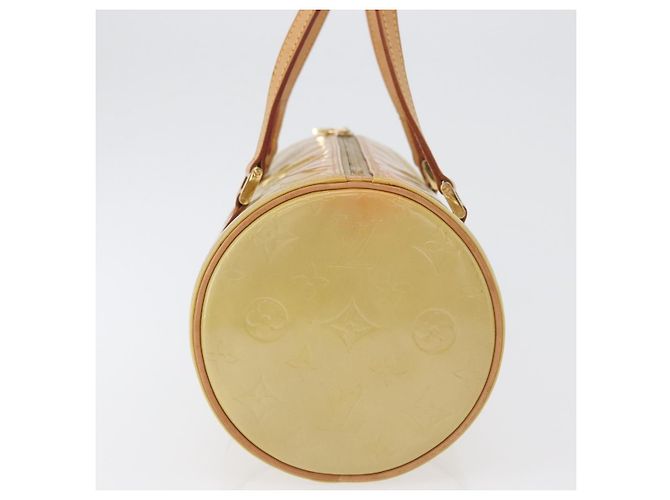 Louis Vuitton Bedford Handtasche Monogram Vernis PM Beige - Ansicht 3
