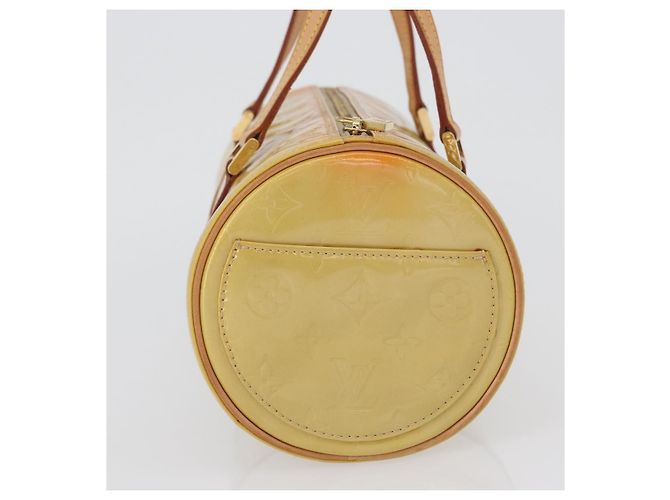 Louis Vuitton Bedford Handtasche Monogram Vernis PM Beige - Ansicht 4