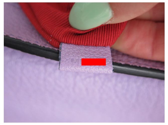 NUOVO BORSO LANCEL CHARLIE MM + PORTAFOGLIO IN PELLE LAVANDA CON TRACOLLA - vista 11