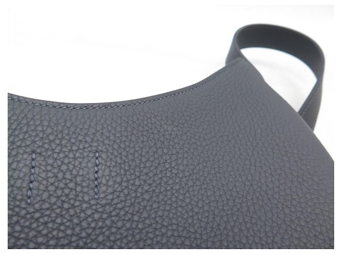 Hermès NUOVO BORSO HERMES P'TIT ARCON IN PELLE SWIFT MISTY H085871CPAA CON TRACOLLA Grigio antracite - vista 13