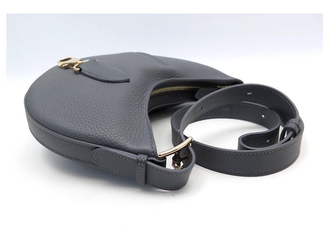 Hermès NUOVO BORSO HERMES P'TIT ARCON IN PELLE SWIFT MISTY H085871CPAA CON TRACOLLA Grigio antracite - vista 4