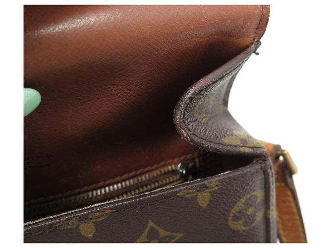 VINTAGE LOUIS VUITTON SAINT CLOUD PM MONOGRAM SCHULTERTASCHE Braun - Ansicht 12