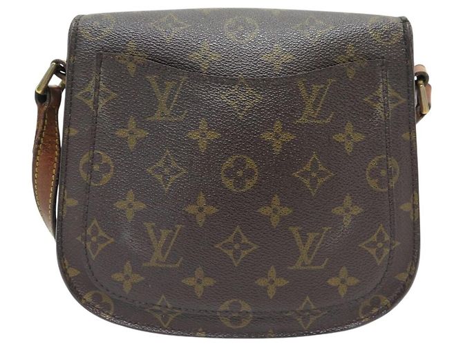 VINTAGE LOUIS VUITTON SAINT CLOUD PM MONOGRAM SCHULTERTASCHE Braun - Ansicht 2