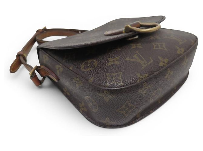 VINTAGE LOUIS VUITTON SAINT CLOUD PM MONOGRAM SCHULTERTASCHE Braun - Ansicht 3