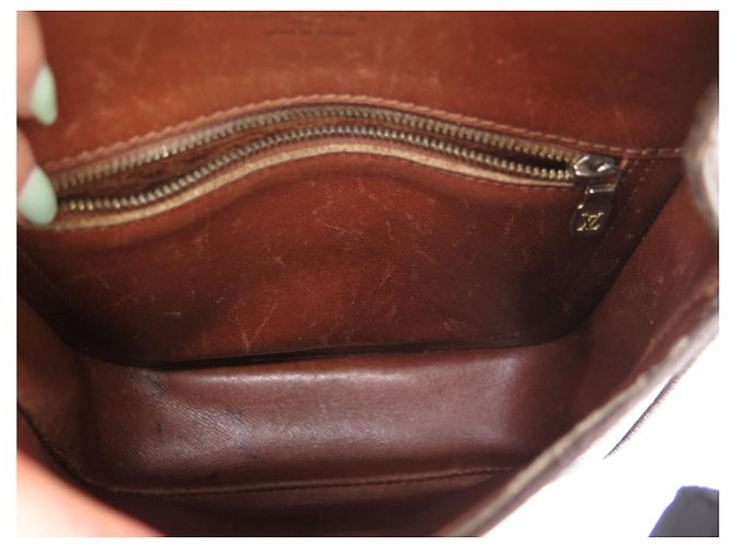 VINTAGE LOUIS VUITTON SAINT CLOUD PM MONOGRAM SCHULTERTASCHE Braun - Ansicht 8