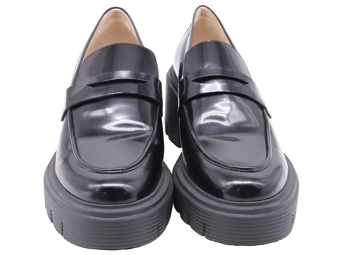 Mocassini Soho Stuart Weitzman in pelle nera Nero - vista 2