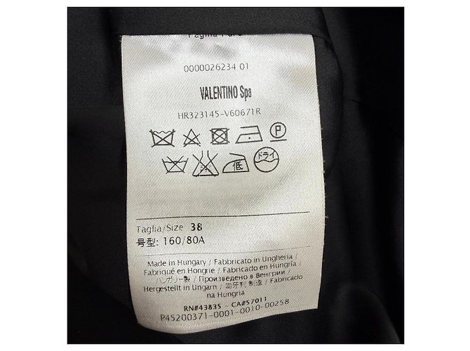 Valentino Garavani RED Valentino Blazer mit Sternenakzent aus grauem Polyester - Ansicht 5