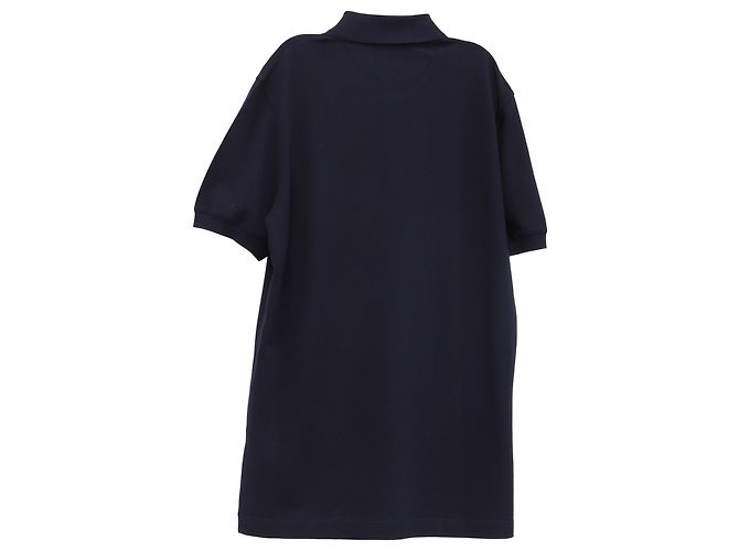 Polo-Shirt aus navyblauer Baumwolle mit gesticktem Brunello Cucinelli-Logo Marineblau - Ansicht 3