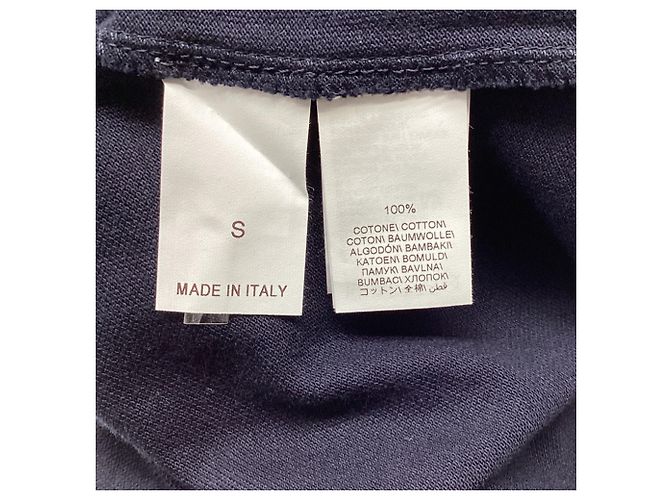 Polo-Shirt aus navyblauer Baumwolle mit gesticktem Brunello Cucinelli-Logo Marineblau - Ansicht 5
