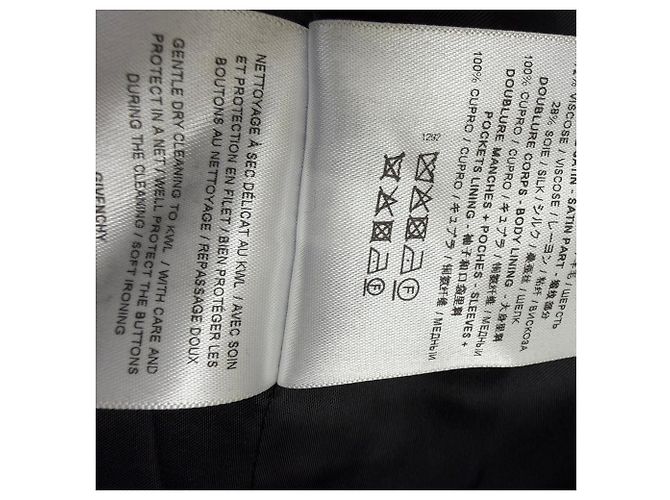 Blazer de Lã Preta de Botão Único da Givenchy Preto - vista 5