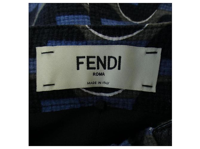 Falda Fendi Negro - vista 6