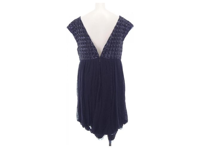 Chanel Kleid Blau Marineblau - Ansicht 2