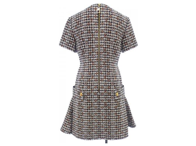 Abito in misto cashmere Louis Vuitton Marrone - vista 2