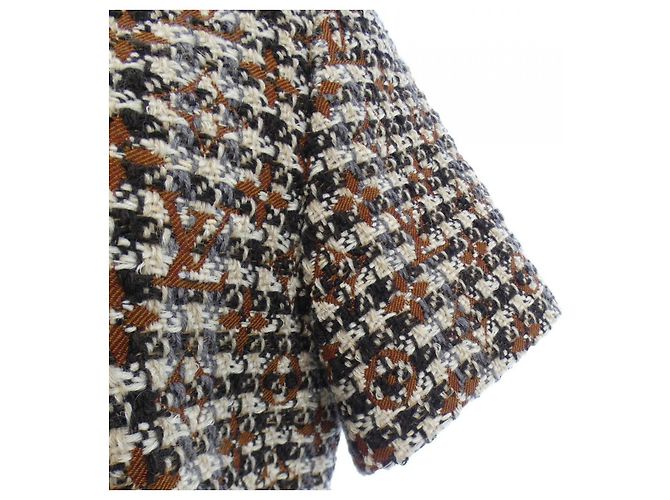 Abito in misto cashmere Louis Vuitton Marrone - vista 6