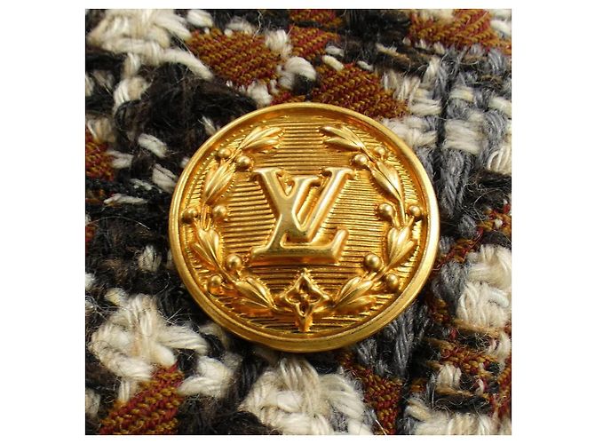 Abito in misto cashmere Louis Vuitton Marrone - vista 7