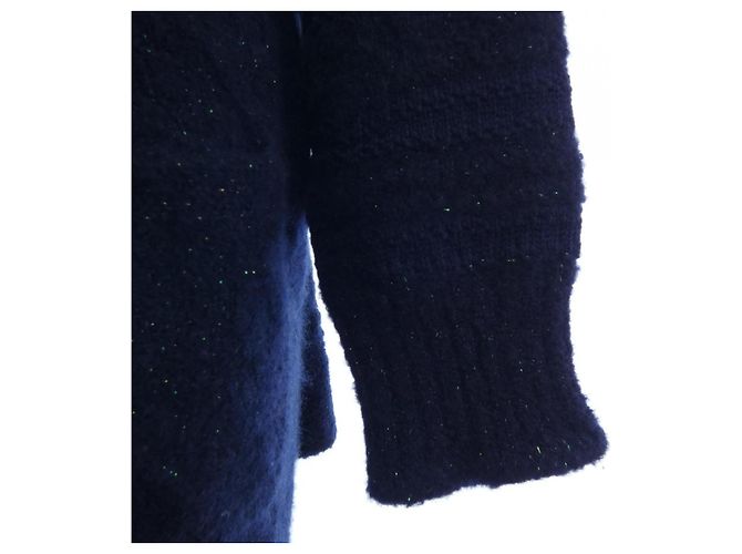 Timeless Cárdigan de mezcla de cachemira Chanel Azul Azul marino - vista 7