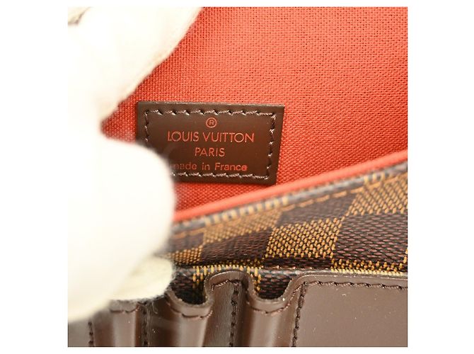 Messenger Portobello Damier Louis Vuitton Marrone - vista 4