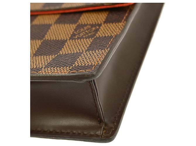 Messenger Portobello Damier Louis Vuitton Marrone - vista 7