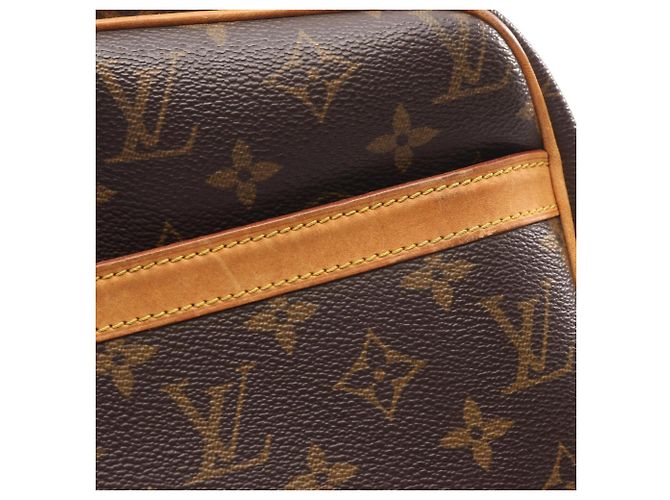 Borsa a Spalla Reporter PM Louis Vuitton Marrone Monogramma - vista 7